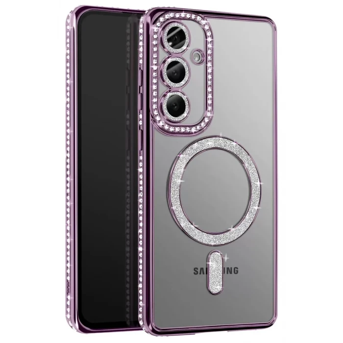 Newface Samsung Galaxy S26 Plus Joke Simli Magneticsafe Kılıf - Derin Mor