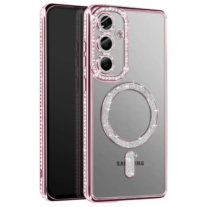 Newface Samsung Galaxy S26 Plus Joke Simli Magneticsafe Kılıf - Pembe