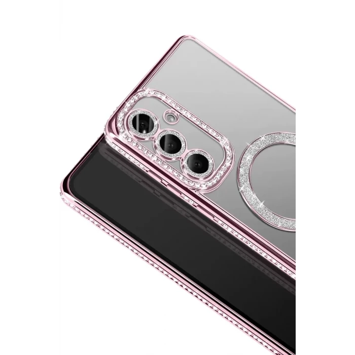 Newface Samsung Galaxy S26 Plus Joke Simli Magneticsafe Kılıf - Pembe