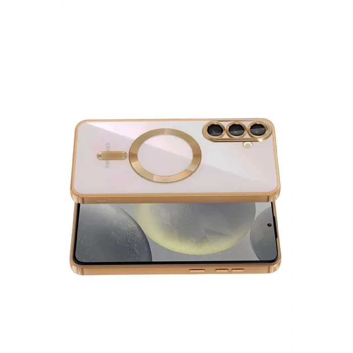 Newface Samsung Galaxy S26 Plus Kross Magneticsafe Kapak - Çöl Titanyum