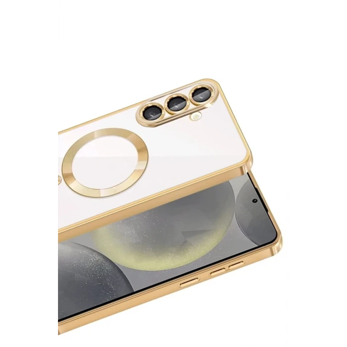 Newface Samsung Galaxy S26 Plus Kross Magneticsafe Kapak - Gold