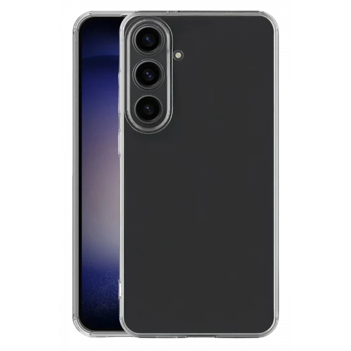 Newface Samsung Galaxy S26 Plus Lüx Şeffaf Silikon - Şeffaf