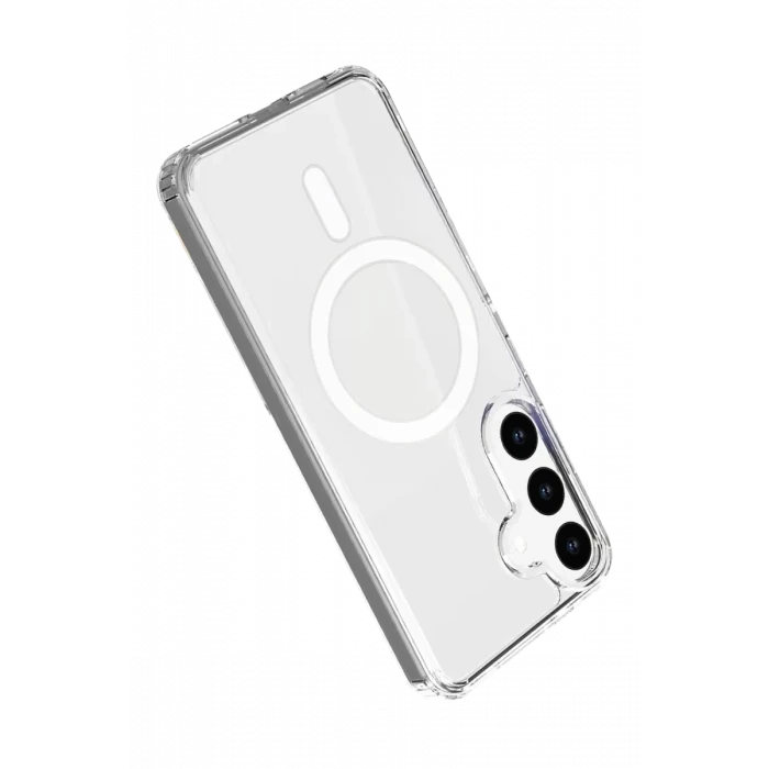 Newface Samsung Galaxy S26 Plus Magneticsafe Şeffaf Silikon - Şeffaf