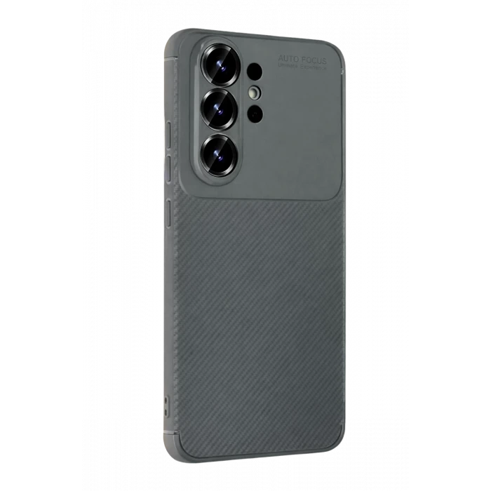 Newface Samsung Galaxy S26 Ultra Auto Focus Karbon Kapak - Gri