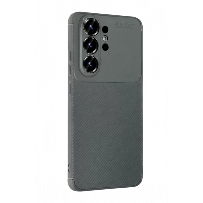 Newface Samsung Galaxy S26 Ultra Auto Focus Karbon Kapak - Gri