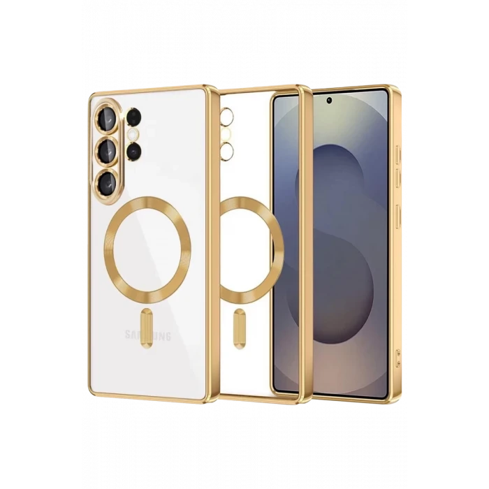 Newface Samsung Galaxy S26 Ultra Kross Magneticsafe Kapak - Gold