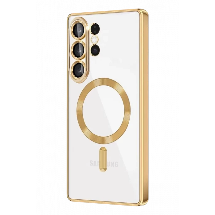 Newface Samsung Galaxy S26 Ultra Kross Magneticsafe Kapak - Gold