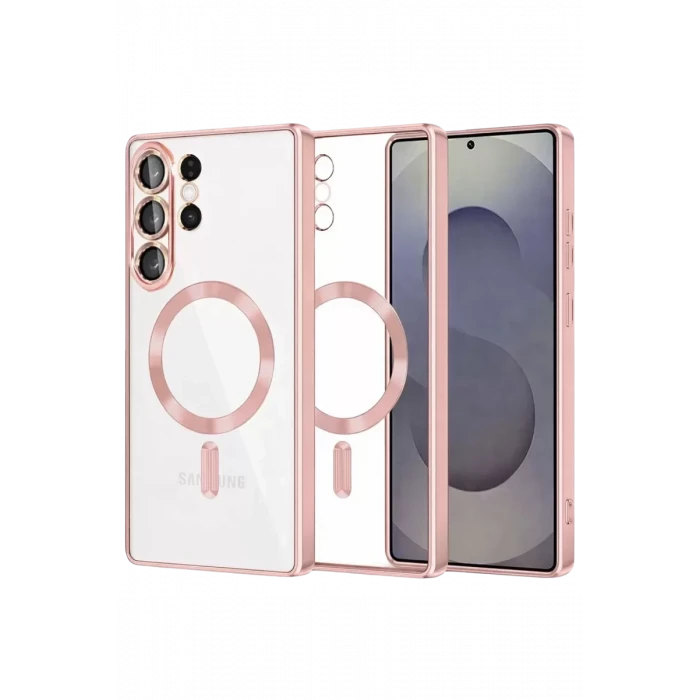 Newface Samsung Galaxy S26 Ultra Kross Magneticsafe Kapak - Rose