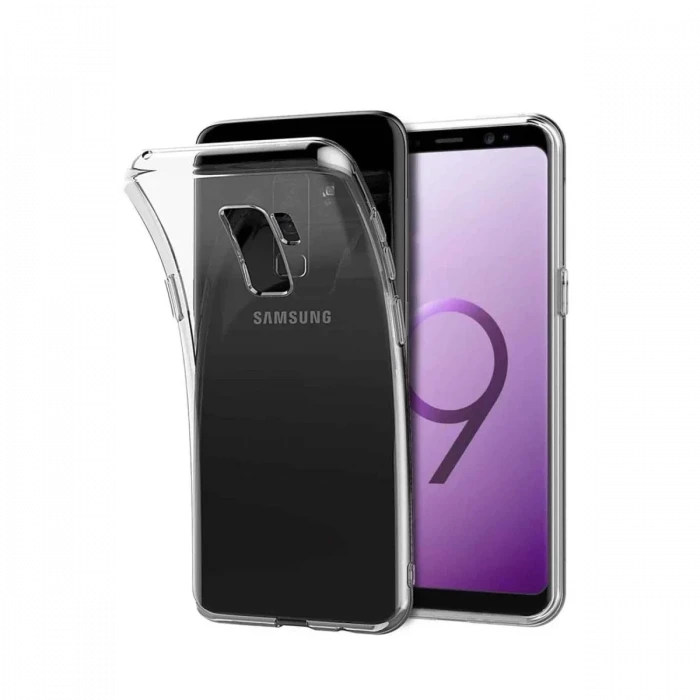 Newface Samsung Galaxy S9 Kılıf Lüx Şeffaf Silikon