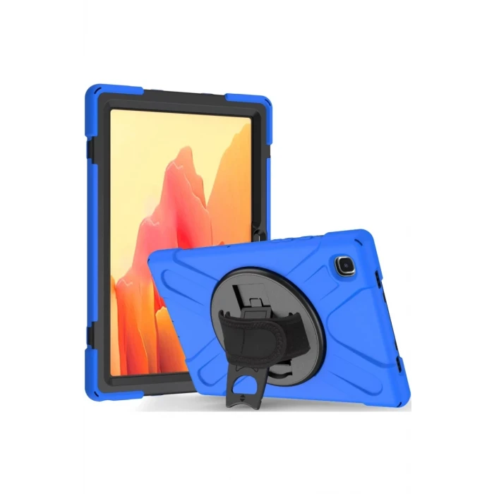 Newface Samsung Galaxy T220 Tab A7 Lite 8.7 Kılıf Amazing Tablet Kapak - Mavi