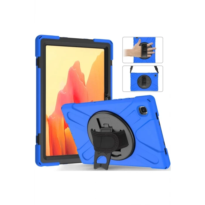 Newface Samsung Galaxy T220 Tab A7 Lite 8.7 Kılıf Amazing Tablet Kapak - Mavi