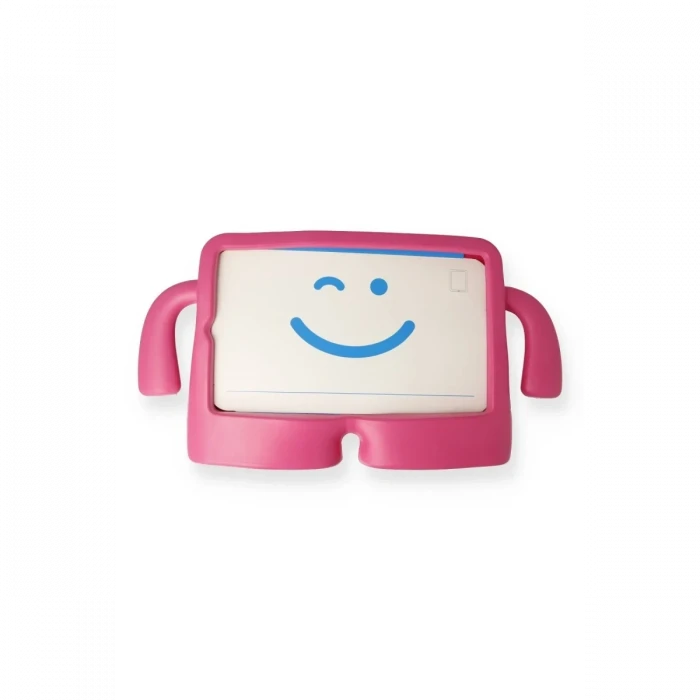 Newface Samsung Galaxy T220 Tab A7 Lite 8.7 Kılıf Karakter Tablet Silikon - Pembe