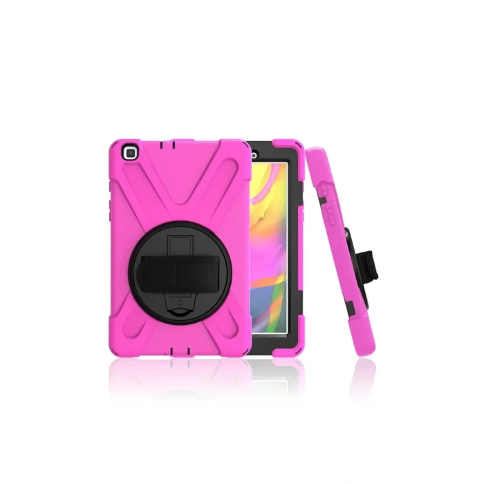 Newface Samsung Galaxy T290 Tab A 8 Kılıf Amazing Tablet Kapak - Pembe