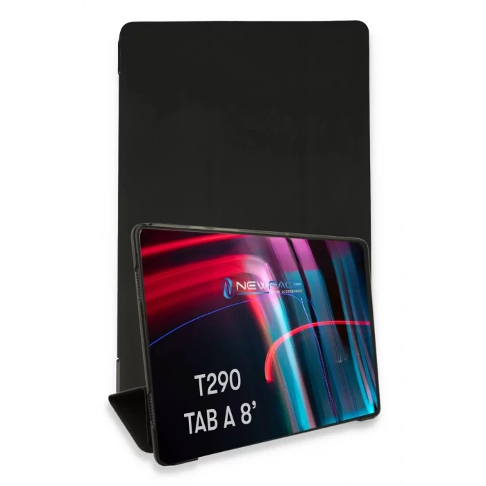 Newface Samsung Galaxy T290 Tab A 8 Kılıf Tablet Smart Kılıf - Siyah