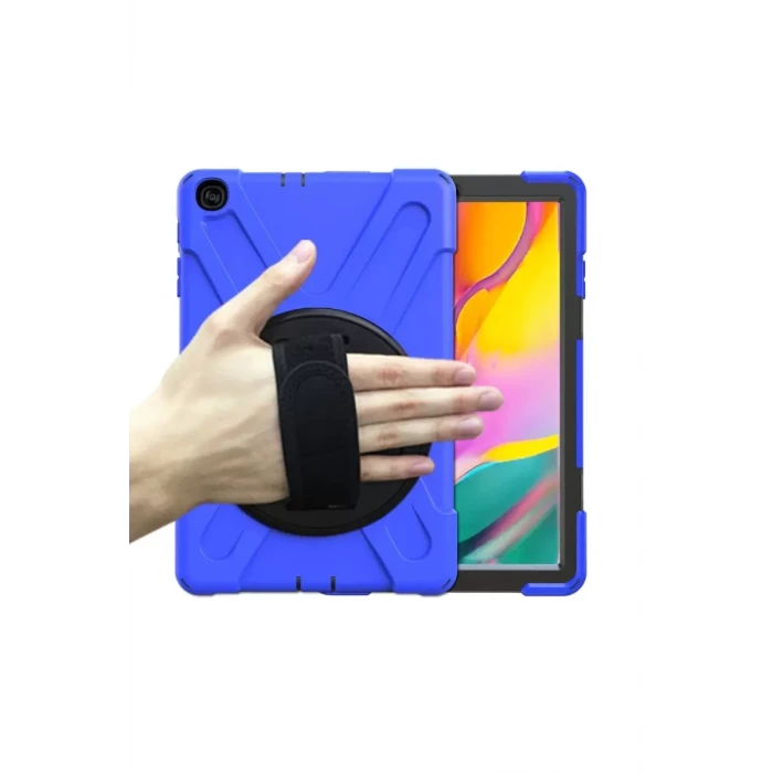 Newface Samsung Galaxy T510 Tab A 10.1 Kılıf Amazing Tablet Kapak - Mavi