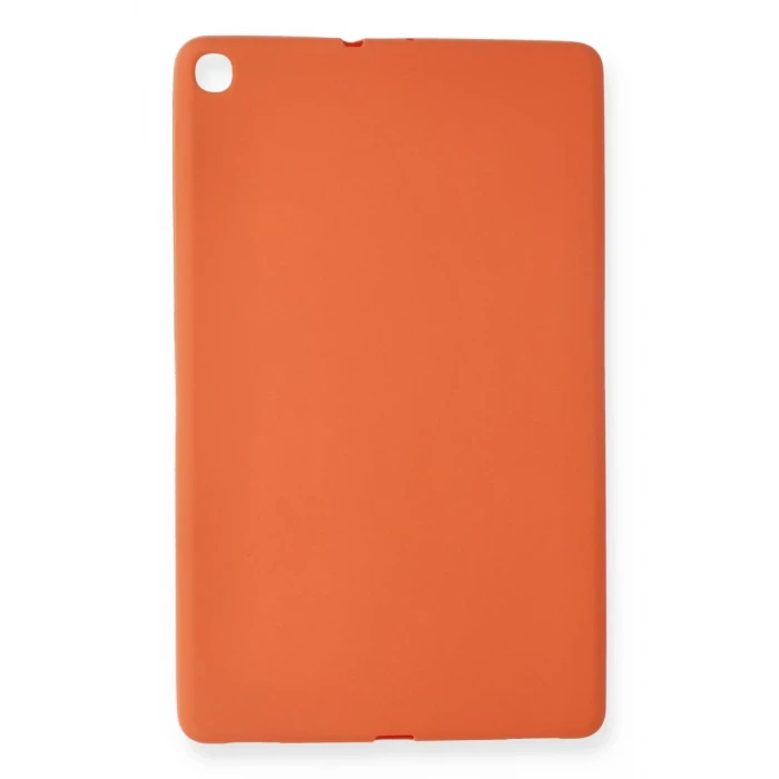 Newface Samsung Galaxy T510 Tab A 10.1 Kılıf Evo Tablet Silikon - Turuncu