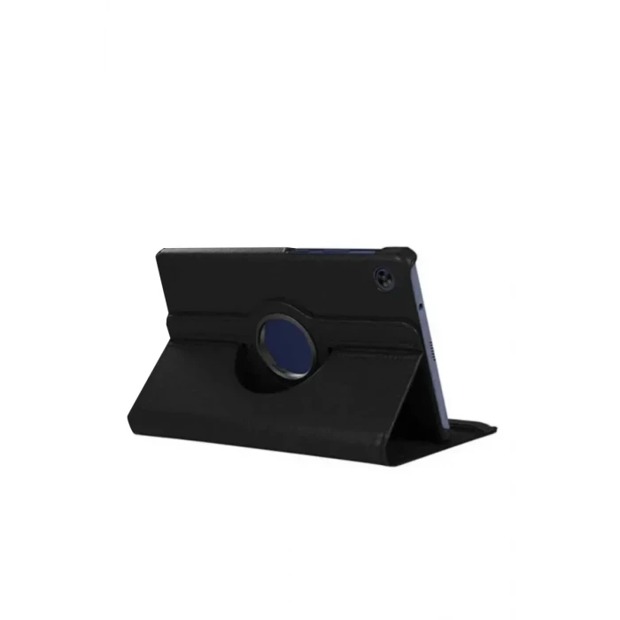 Newface Samsung Galaxy Tab A11 360 Tablet Deri Kılıf - Siyah