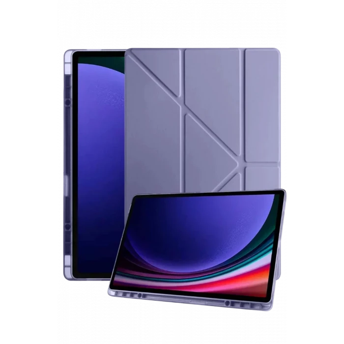 Newface Samsung Galaxy Tab A11 Kalemlikli Mars Tablet Kılıfı - Lavender