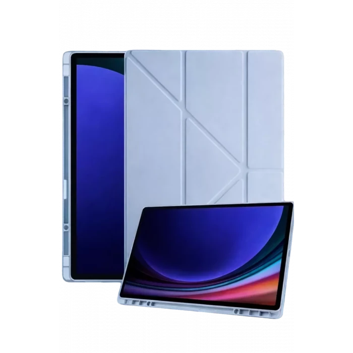 Newface Samsung Galaxy Tab A11 Plus Kalemlikli Mars Tablet Kılıfı - Mavi