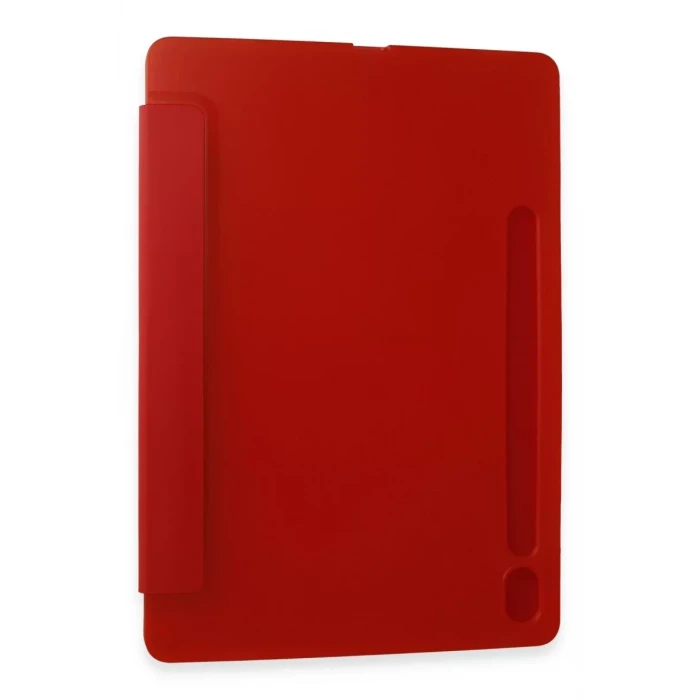 Newface Samsung Galaxy Tab A9 Plus Kılıf Kalemlikli Mars Tablet Kılıfı - Kırmızı