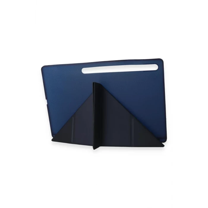 Newface Samsung Galaxy Tab A9 Plus Kılıf Kalemlikli Mars Tablet Kılıfı - Lacivert