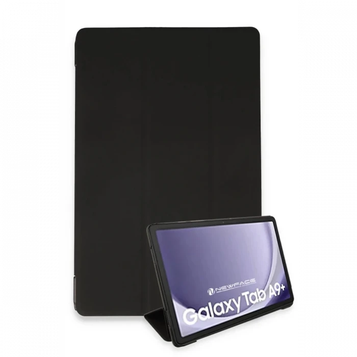 Newface Samsung Galaxy Tab A9 Plus Kılıf Tablet Smart Kılıf - Siyah
