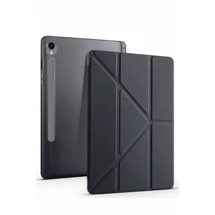 Newface Samsung Galaxy Tab S10 FE Plus 13.1 Kalemlikli Mars Tablet Kılıfı - Siyah