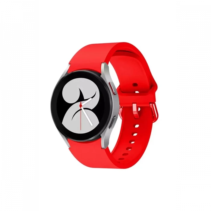 Newface Samsung Galaxy Watch 4 Klasik Kordon - Kırmızı