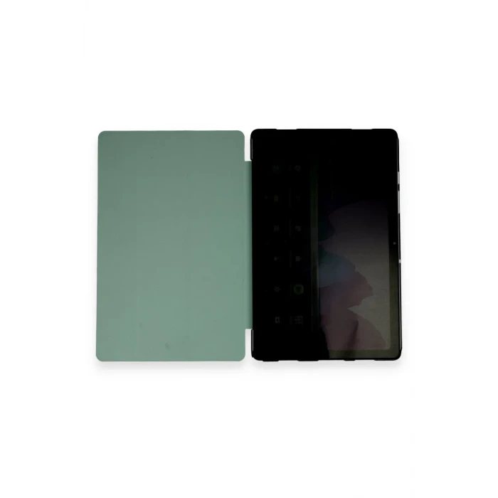 Newface Samsung Galaxy X200 Tab A8 10.5 Kılıf Tablet Smart Kılıf - Koyu Yeşil