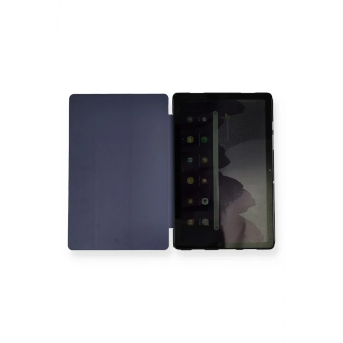 Newface Samsung Galaxy X200 Tab A8 10.5 Kılıf Tablet Smart Kılıf - Lacivert