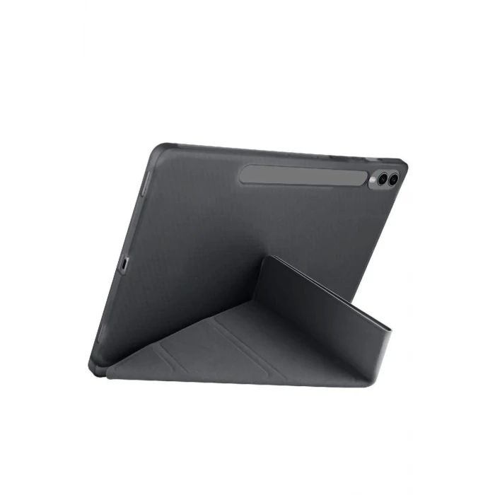 Newface Samsung Galaxy X610 Tab S9 FE Plus 12.4 Kılıf Kalemlikli Mars Tablet Kılıfı - Siyah