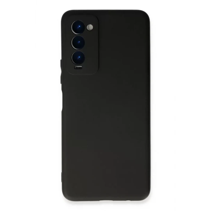 Newface Tecno Camon 18 Kılıf First Silikon - Siyah