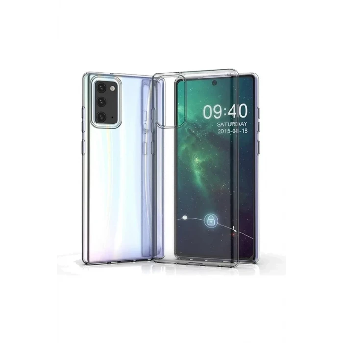 Newface Tecno Camon 18 Kılıf Lüx Şeffaf Silikon