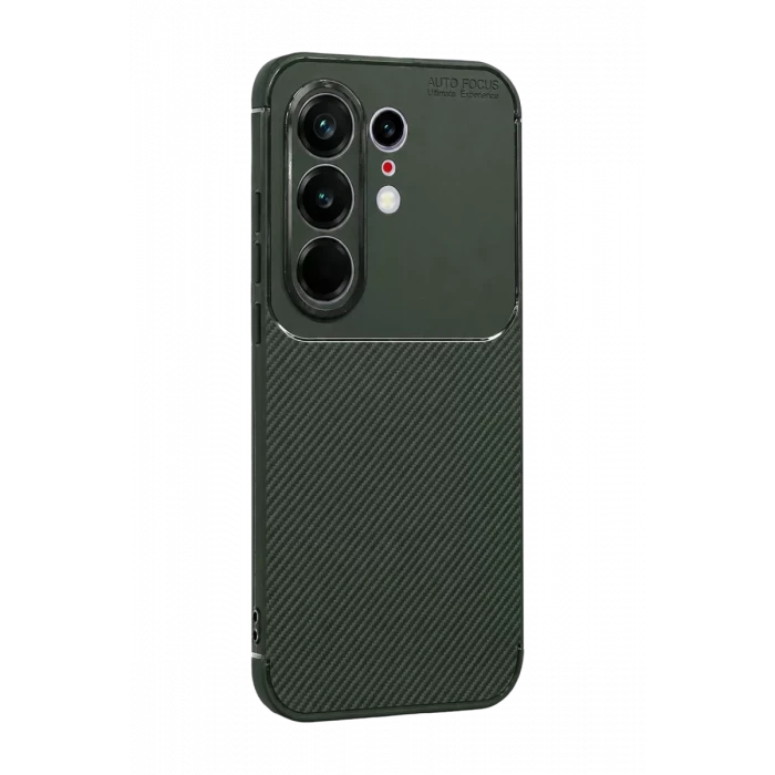 Newface Tecno Camon 50 Pro 5G Auto Focus Karbon Kapak - Koyu Yeşil