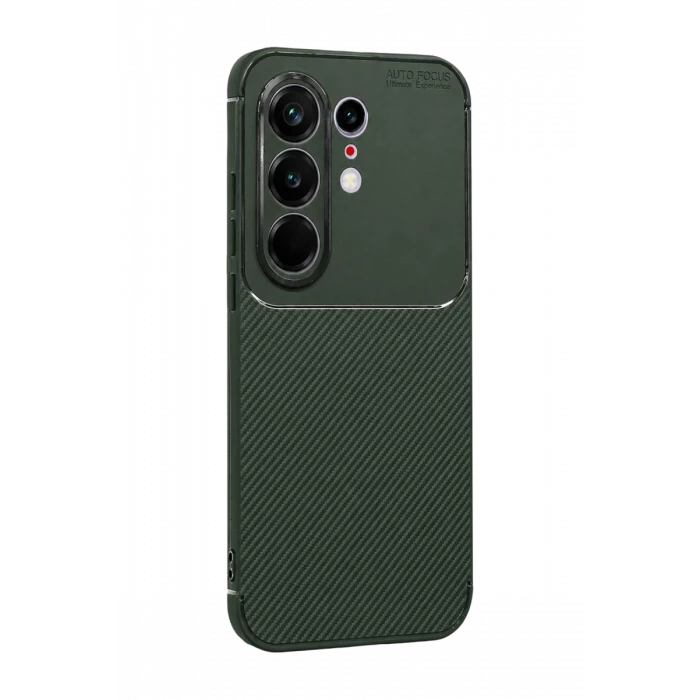 Newface Tecno Camon 50 Pro 5G Auto Focus Karbon Kapak - Koyu Yeşil