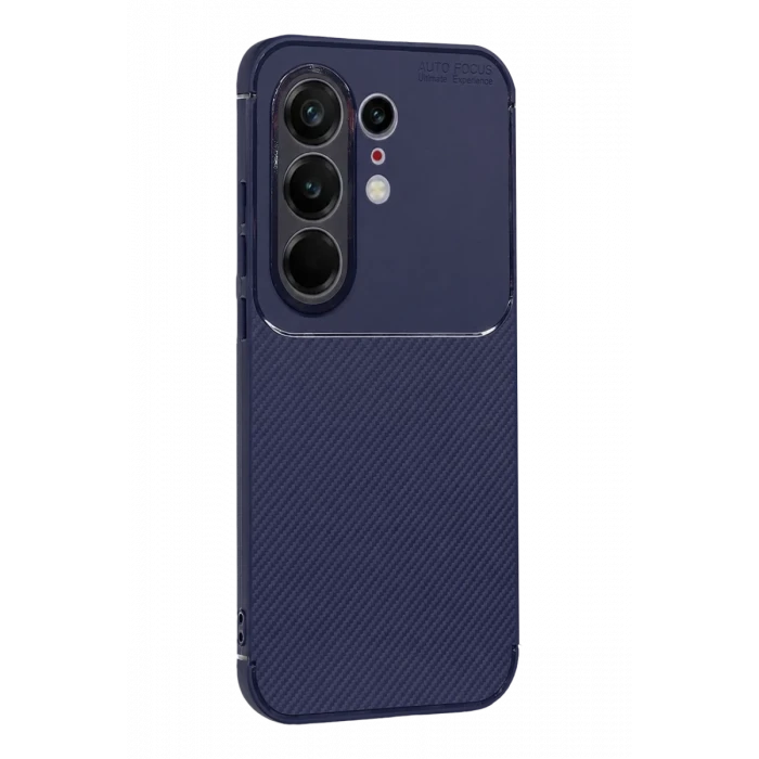 Newface Tecno Camon 50 Pro 5G Auto Focus Karbon Kapak - Lacivert