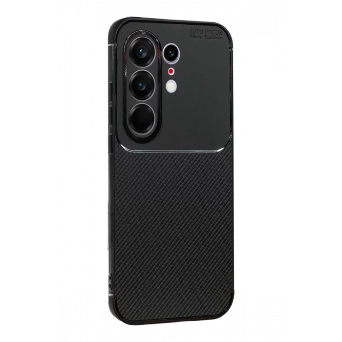 Newface Tecno Camon 50 Pro 5G Auto Focus Karbon Kapak - Siyah