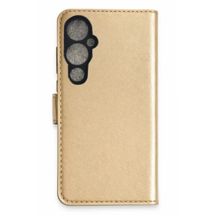 Newface Tecno Pova 4 Pro Trend S Plus Kapaklı Kılıf - Gold