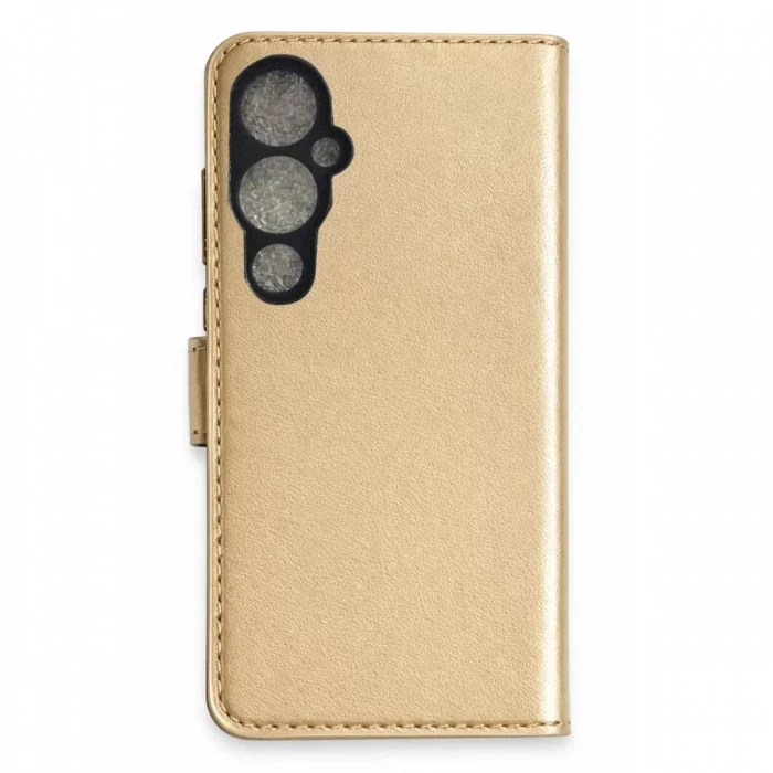 Newface Tecno Pova 4 Pro Trend S Plus Kapaklı Kılıf - Gold