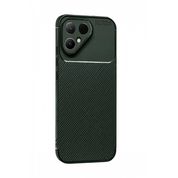Newface Tecno Pova Curve 2 5G Auto Focus Karbon Kapak - Koyu Yeşil