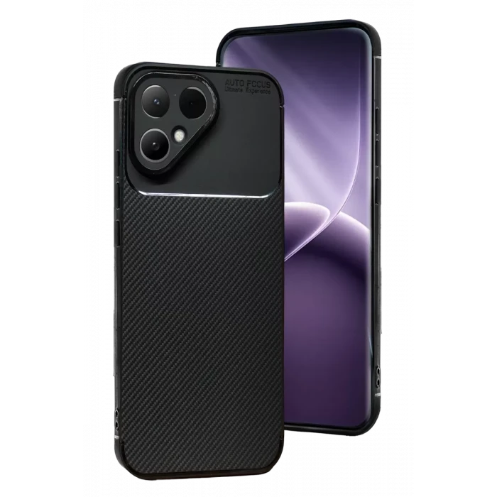Newface Tecno Pova Curve 2 5G Auto Focus Karbon Kapak - Siyah