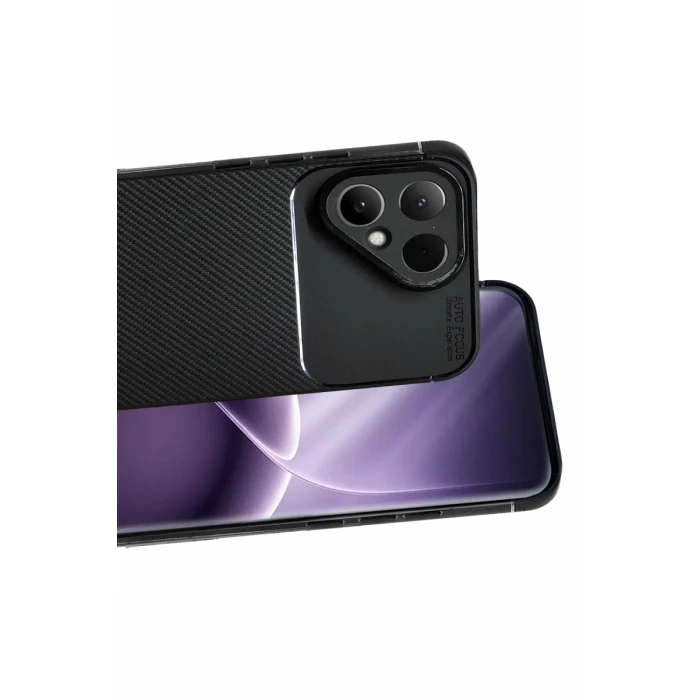 Newface Tecno Pova Curve 2 5G Auto Focus Karbon Kapak - Siyah
