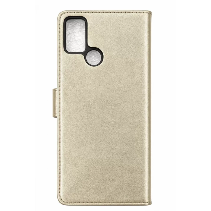 Newface Tecno Pova Trend S Plus Kapaklı Kılıf - Gold