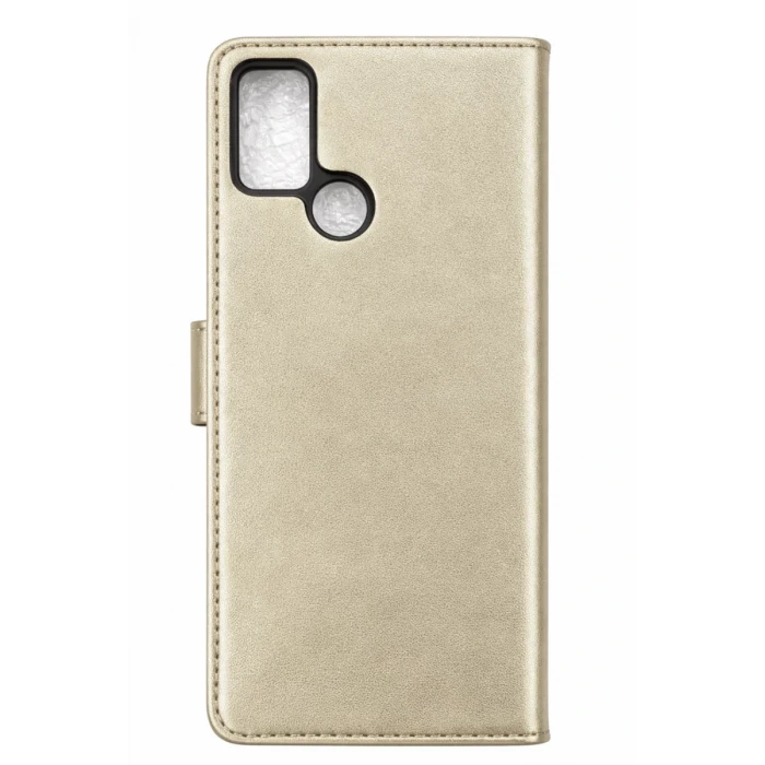 Newface Tecno Pova Trend S Plus Kapaklı Kılıf - Gold