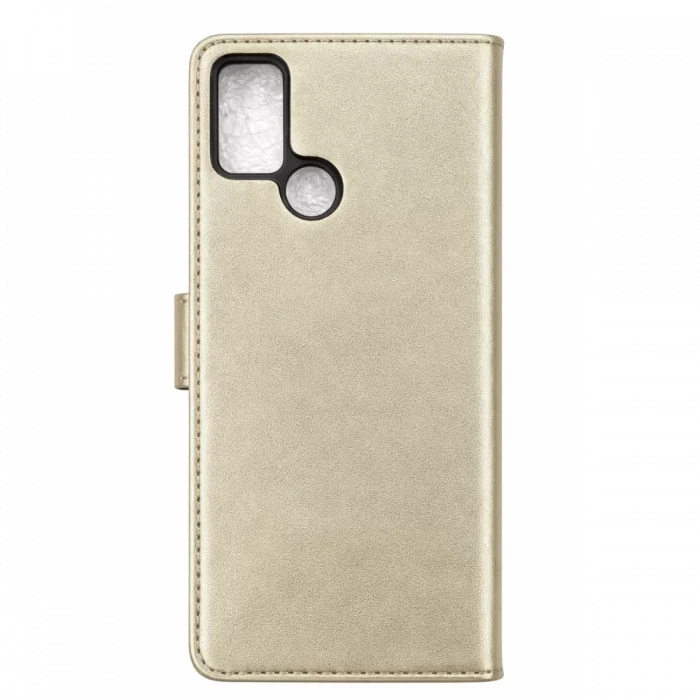 Newface Tecno Pova Trend S Plus Kapaklı Kılıf - Gold