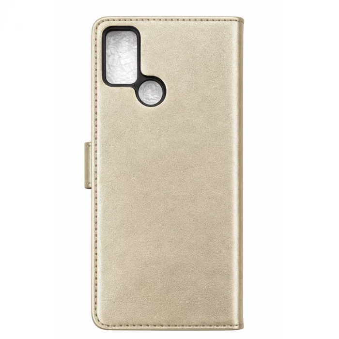 Newface Tecno Pova Trend S Plus Kapaklı Kılıf - Gold