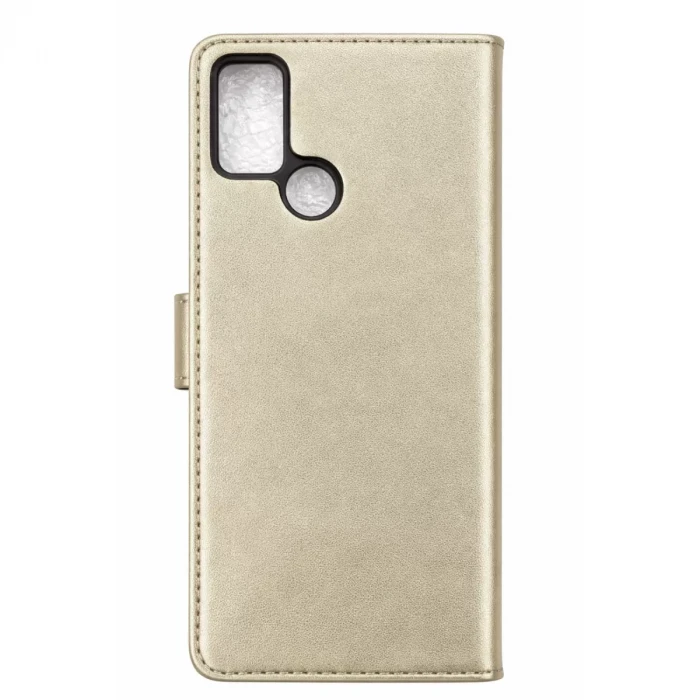 Newface Tecno Pova Trend S Plus Kapaklı Kılıf - Gold