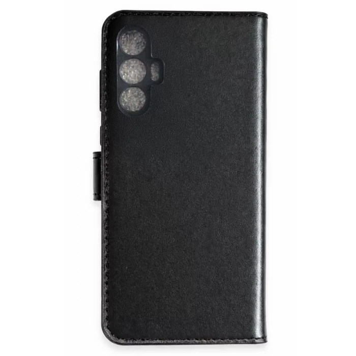 Newface Tecno Spark 8 Pro Trend S Plus Kapaklı Kılıf - Siyah