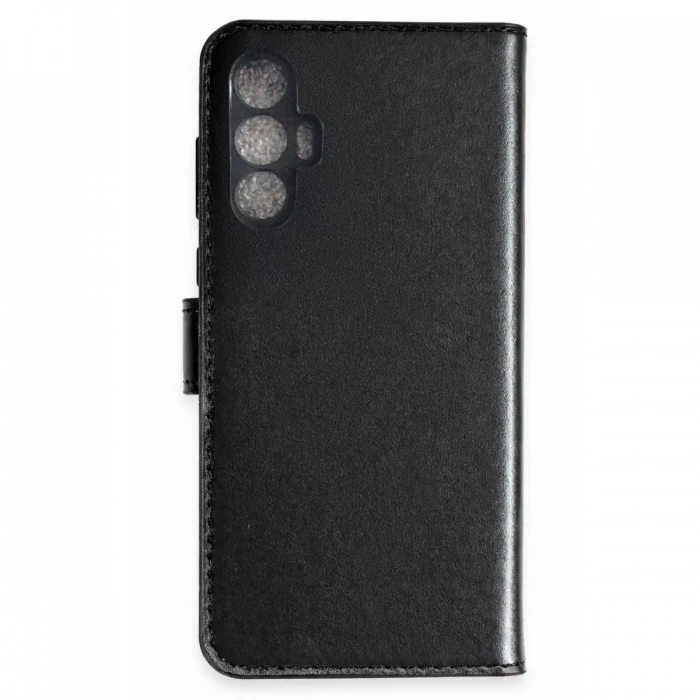 Newface Tecno Spark 8 Pro Trend S Plus Kapaklı Kılıf - Siyah