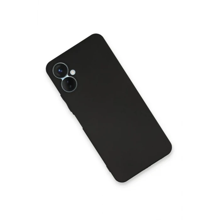 Newface Tecno Spark 9 Pro Kılıf First Silikon - Siyah